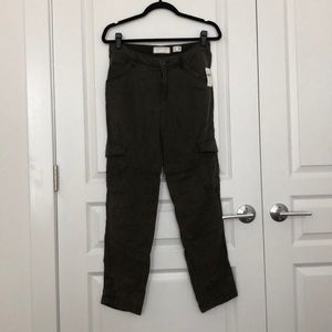 Olive green cargo pants